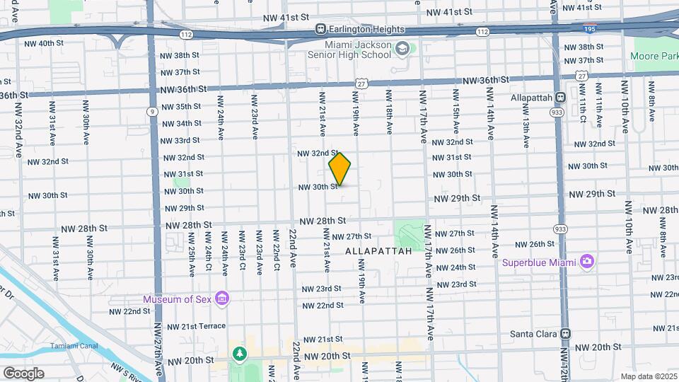 1940 NW 30th St Map and Location Details
