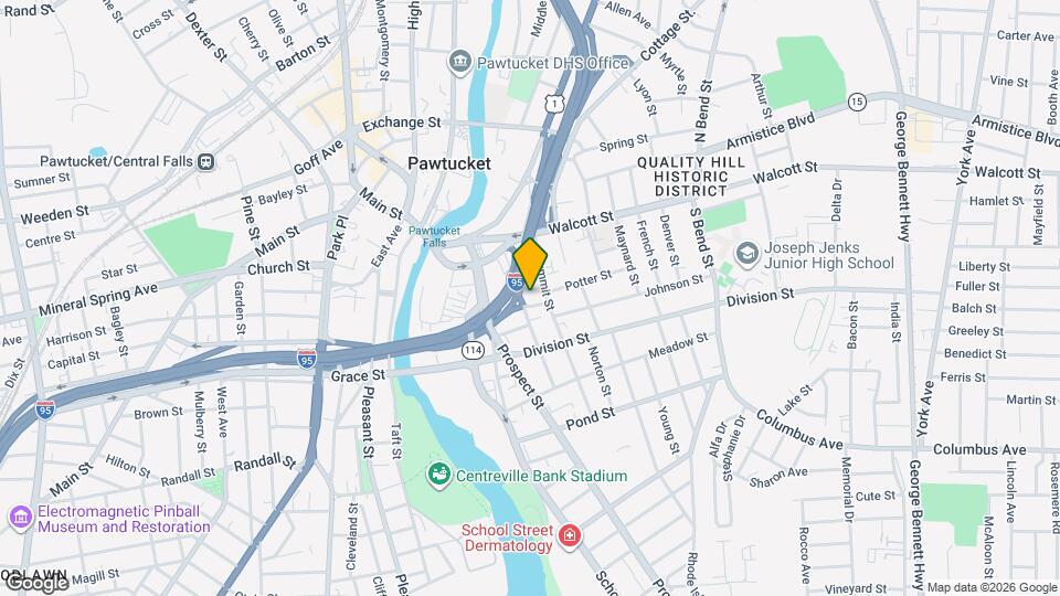 50 Vernon St Mapa y Detalles de la Ubicación