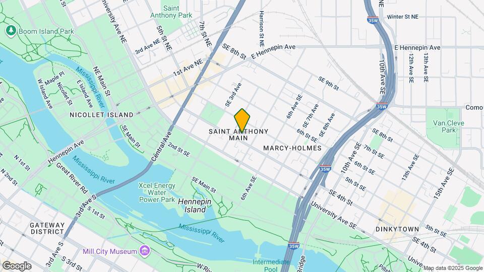 415 4th St SE Map and Location Details