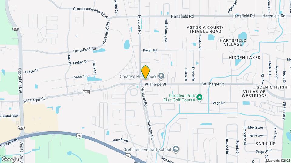 2772 W Tharpe St Map and Location Details