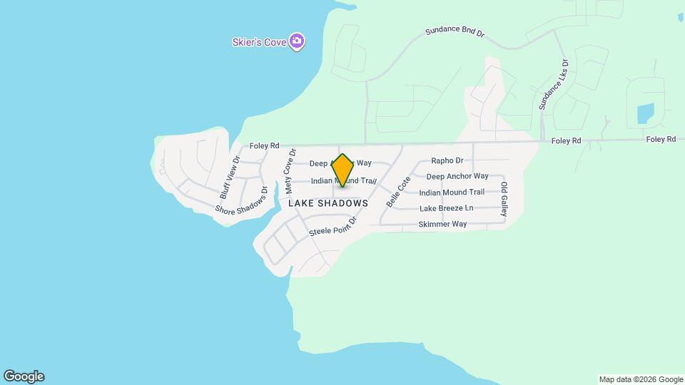 3126 Lake Breeze Ln Map and Location Details