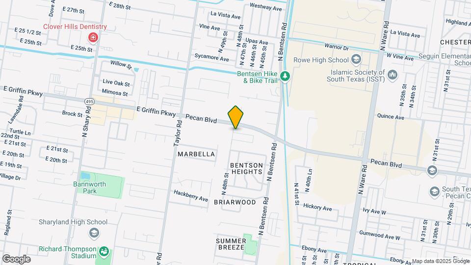4725 Mulberry Ave, Unit 4 Map and Location Details
