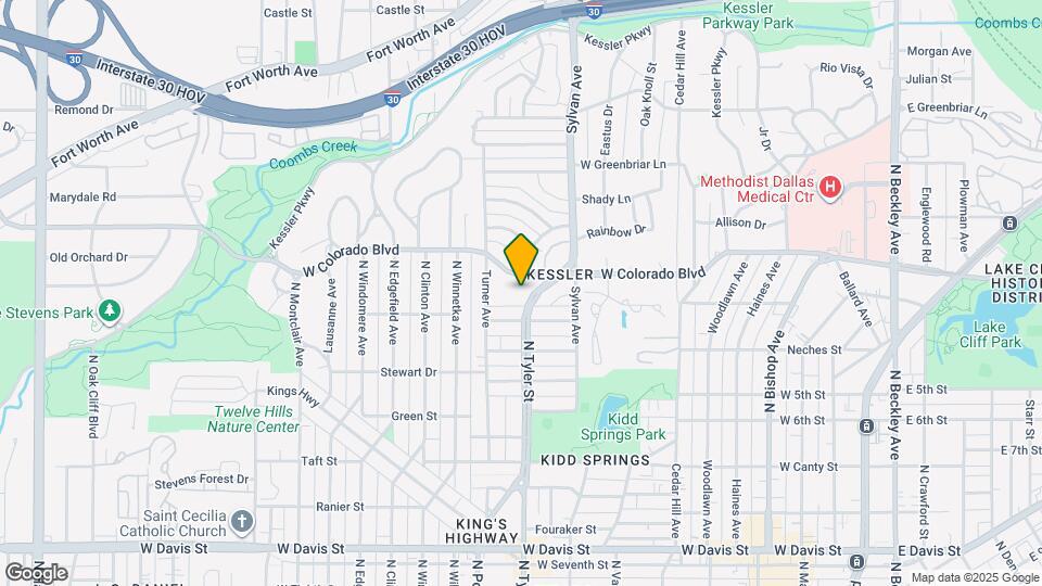 1223 N Tyler St Map and Location Details