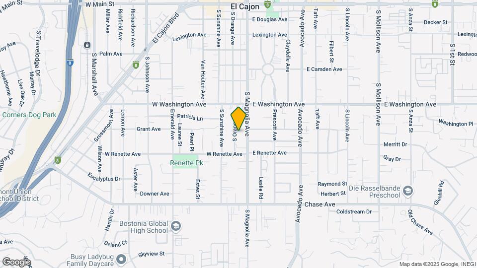 805 S Orange Ave Mapa y Detalles de la Ubicación