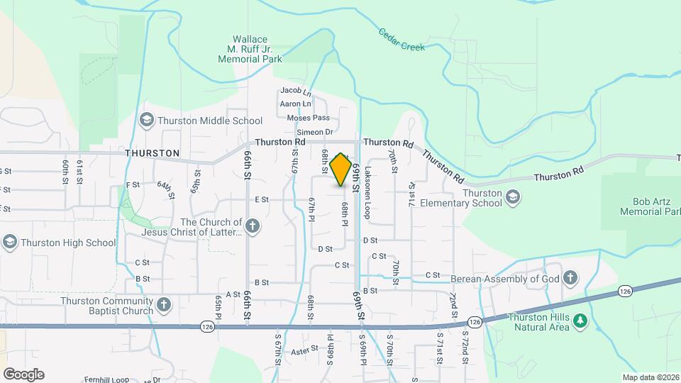 6848 E Ct Map and Location Details