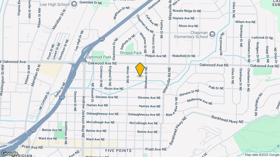 1411 Halsey Ave NE Map and Location Details