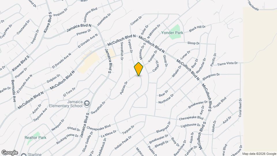 3639 Tarpon Dr Map and Location Details