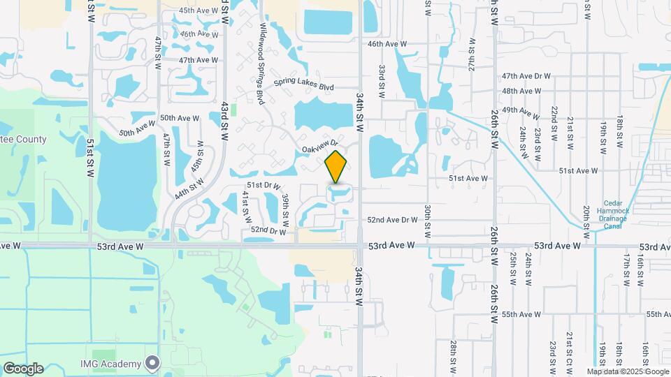 3424 51st Ave Cir W Map and Location Details