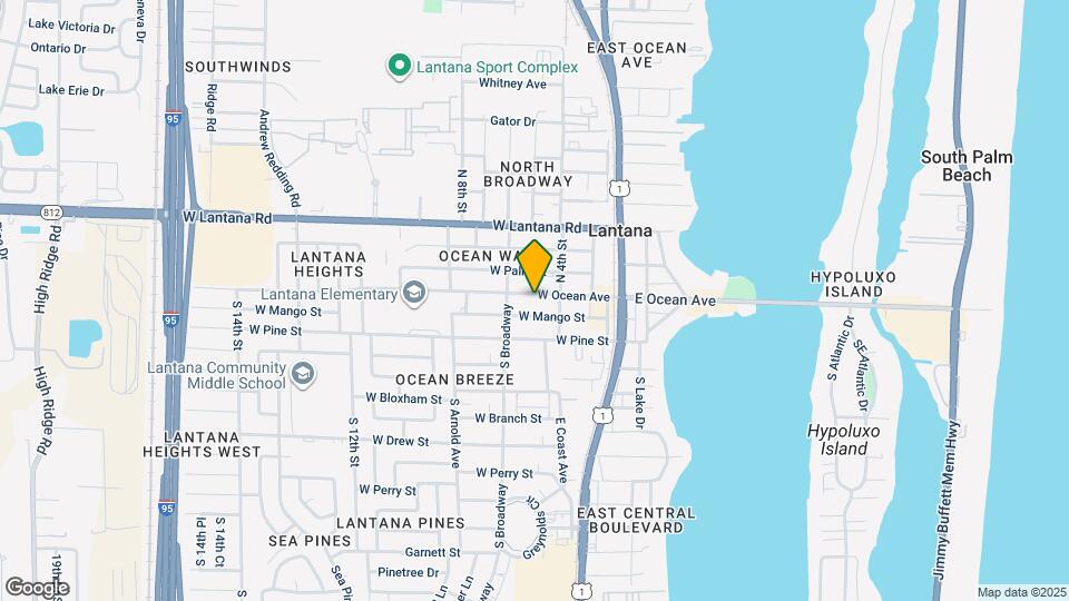 422 W Ocean Ave Map and Location Details