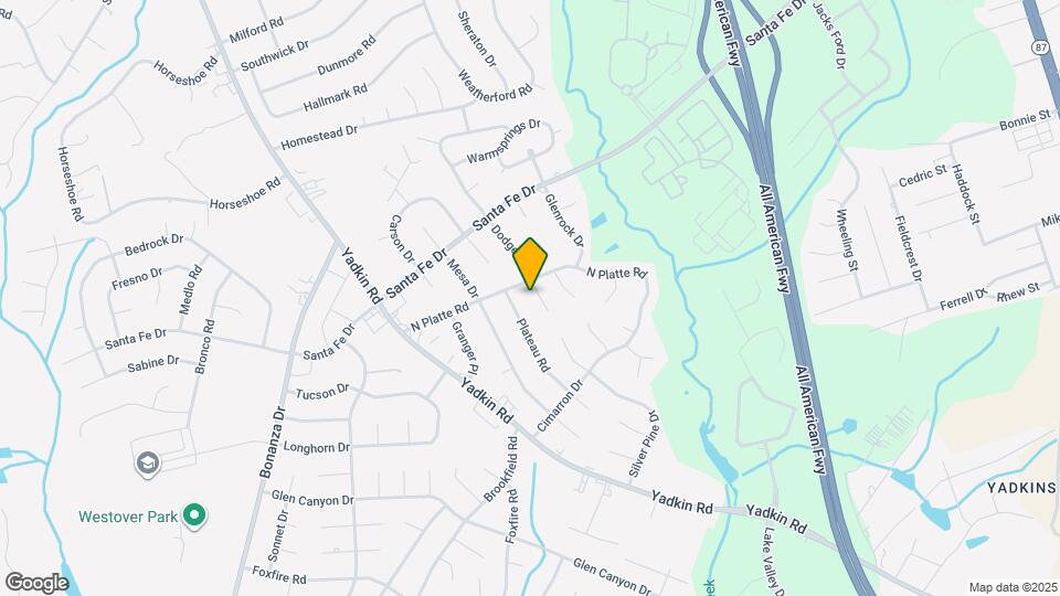 5455 Dodge Ct Map and Location Details