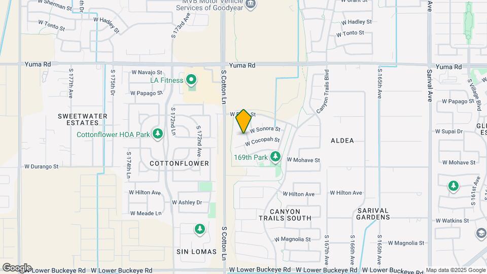 17033 W Sonora St Map and Location Details