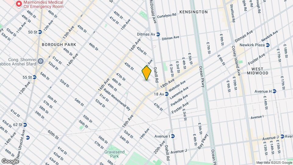 1740 45th St Map and Location Details