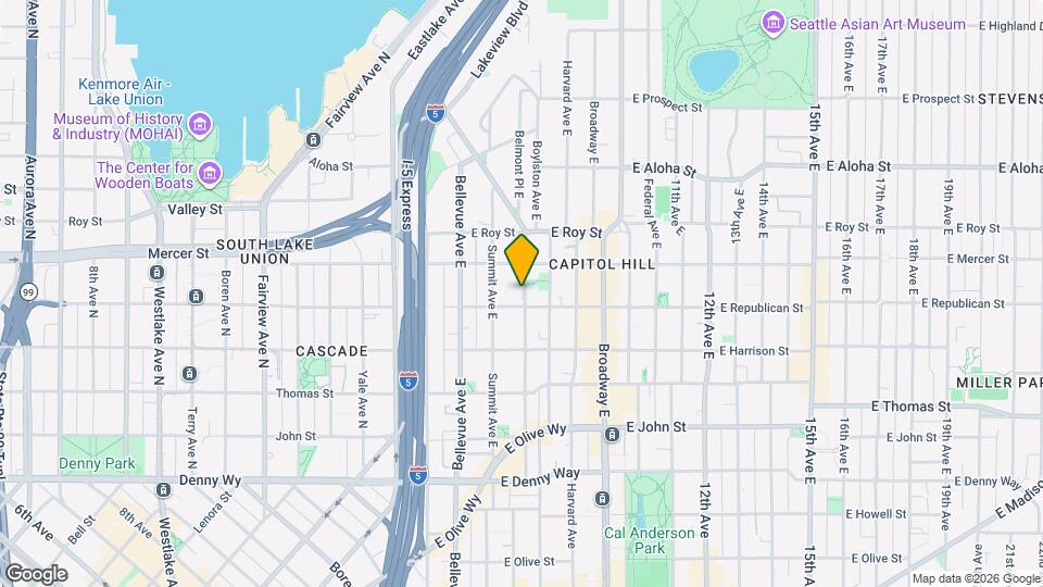 505 Belmont Ave E Map and Location Details