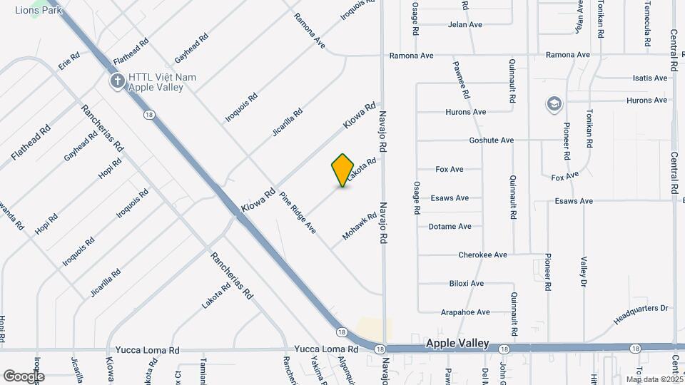 14133 Lakota Rd Map and Location Details