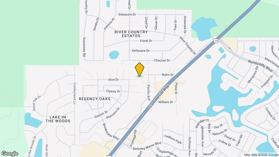 7480 Aloe Dr Map and Location Details