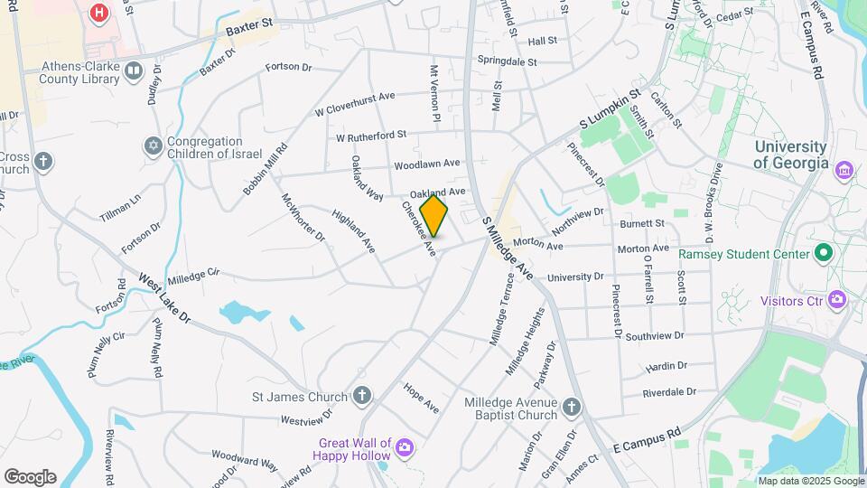 290.5 Milledge Cir Map and Location Details