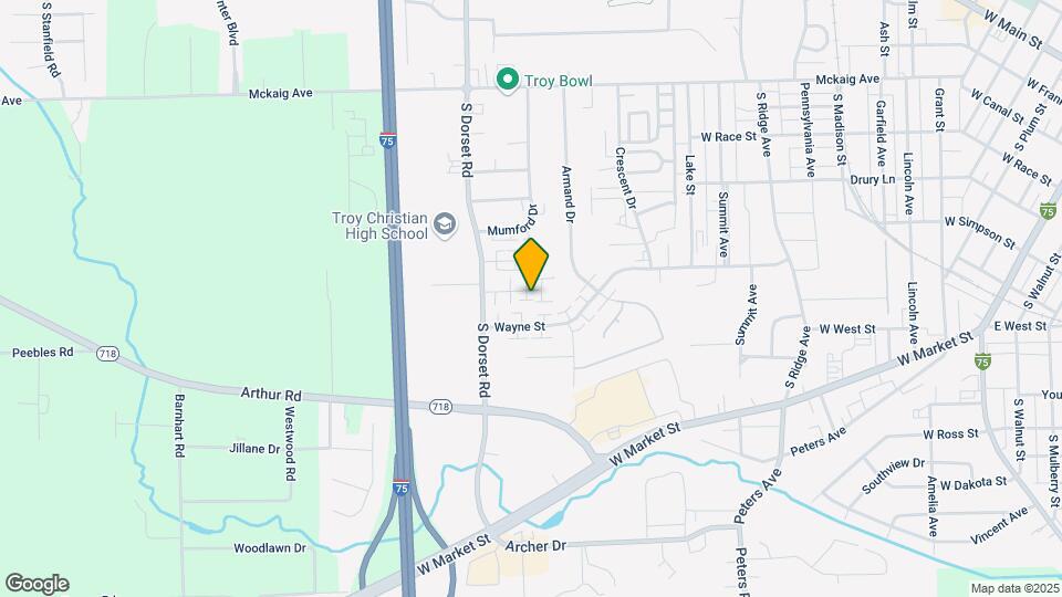 1540 Hawk Cir Map and Location Details