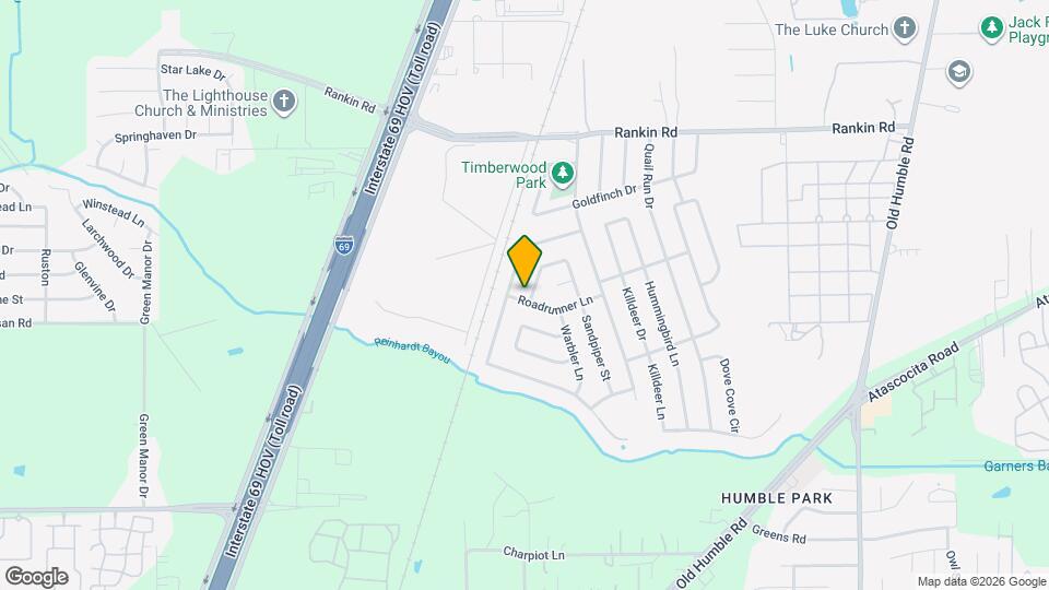 2854 Canary Ln Map and Location Details