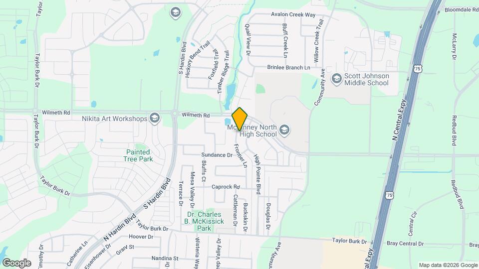 2932 Frontier Ln Map and Location Details