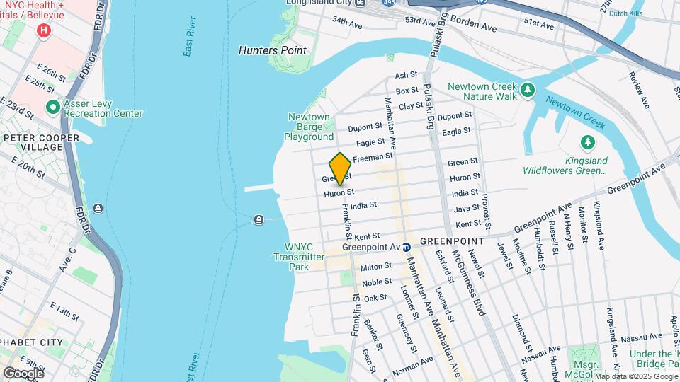 179 Franklin St Mapa y Detalles de la Ubicación