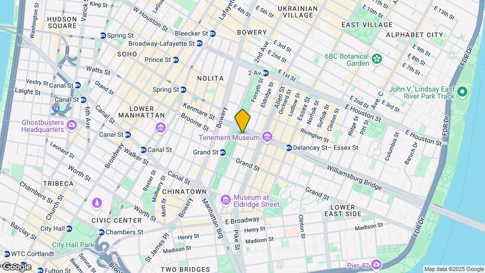 124 Forsyth St Map and Location Details
