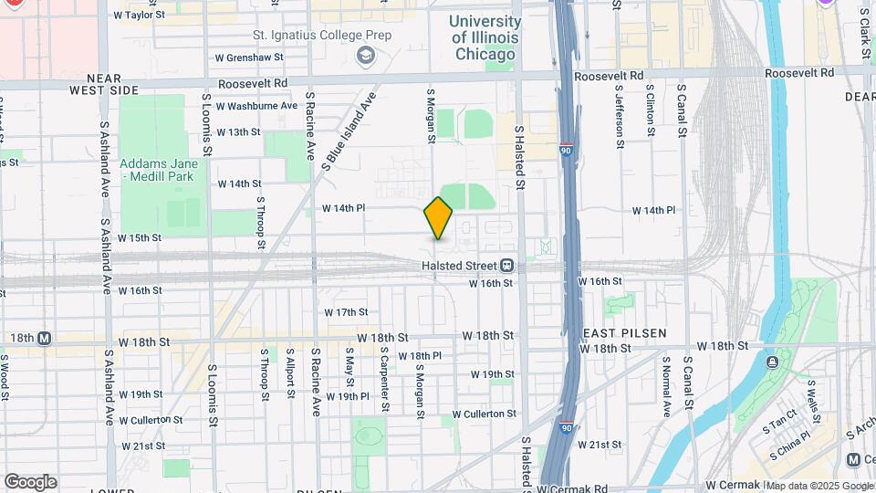 948 W 15th Pl, Unit 948 W 15th Pl. UNIT 1A Map and Location Details
