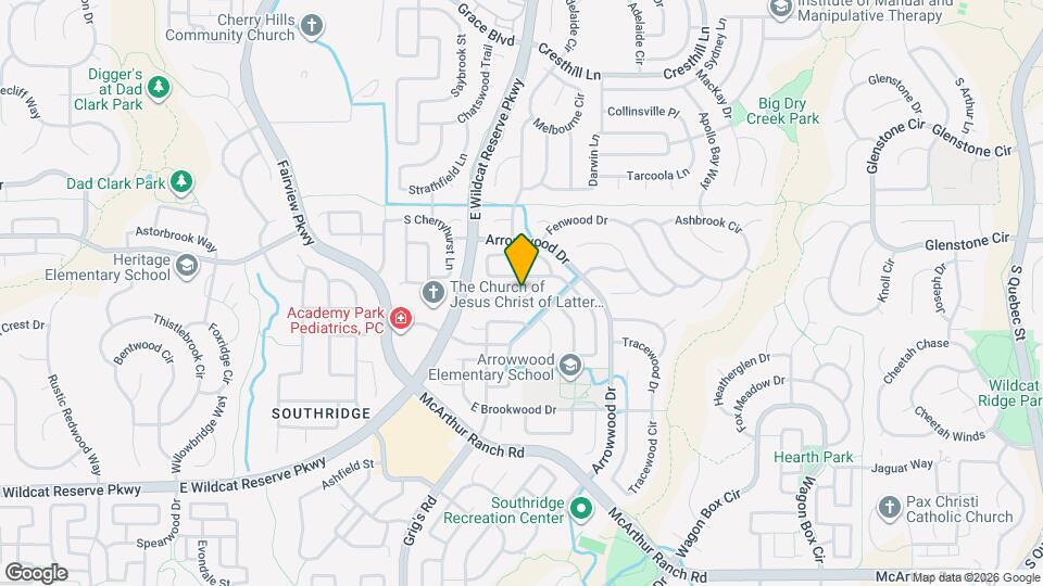 4483 Lyndenwood Point Map and Location Details