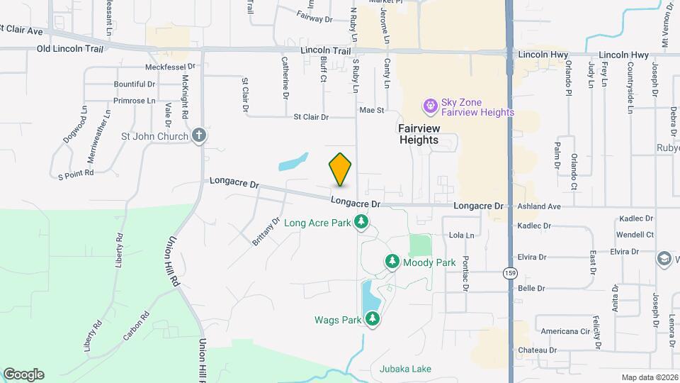 115 Longacre Dr Map and Location Details