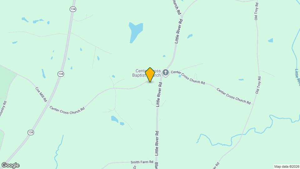 1957 Center Cross Church Rd Map and Location Details