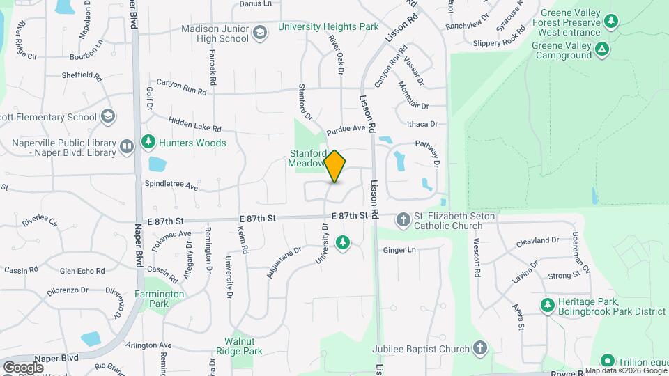 2043 University Dr Map and Location Details