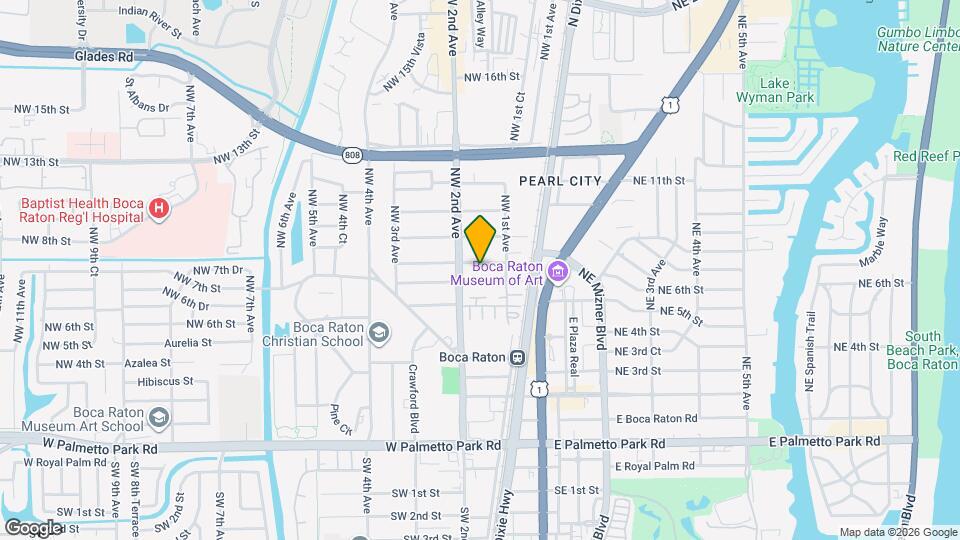 148 NW 8th St Map and Location Details