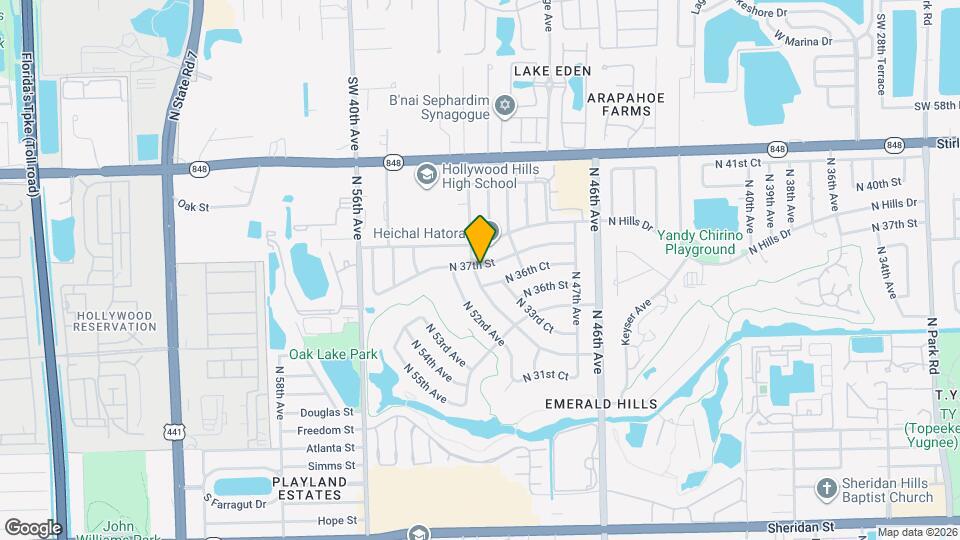 5140 N 37th St Map and Location Details