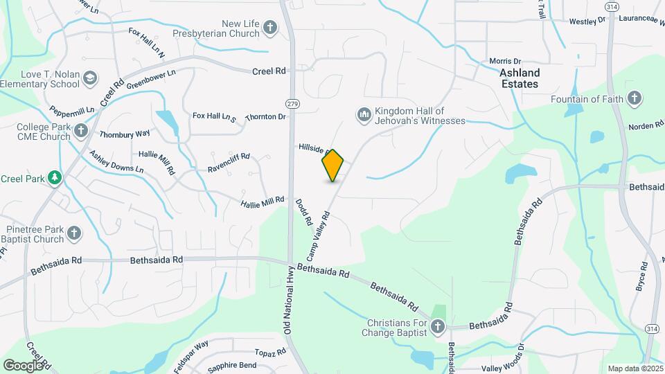 6905 Camp Valley Rd Map and Location Details
