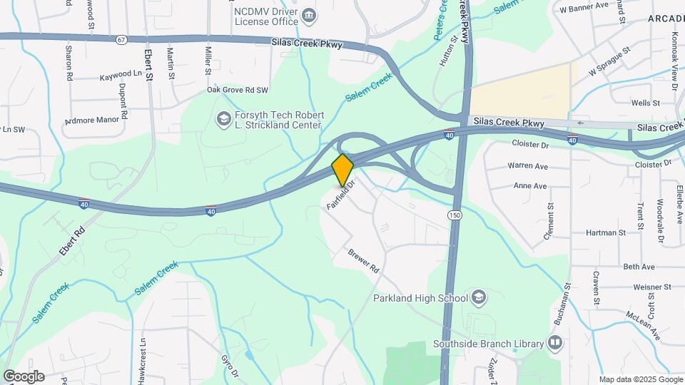 1227 Fairfield Dr Map and Location Details