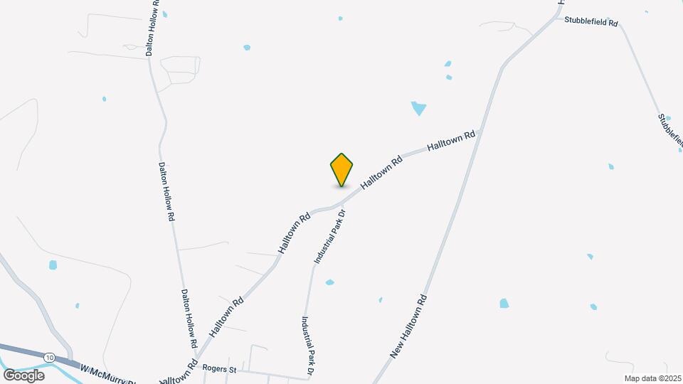 955 Halltown Rd Map and Location Details