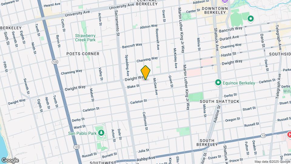 1621 Blake St Mapa y Detalles de la Ubicación