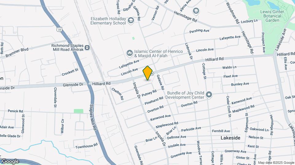 2910 Ruthland Rd Map and Location Details