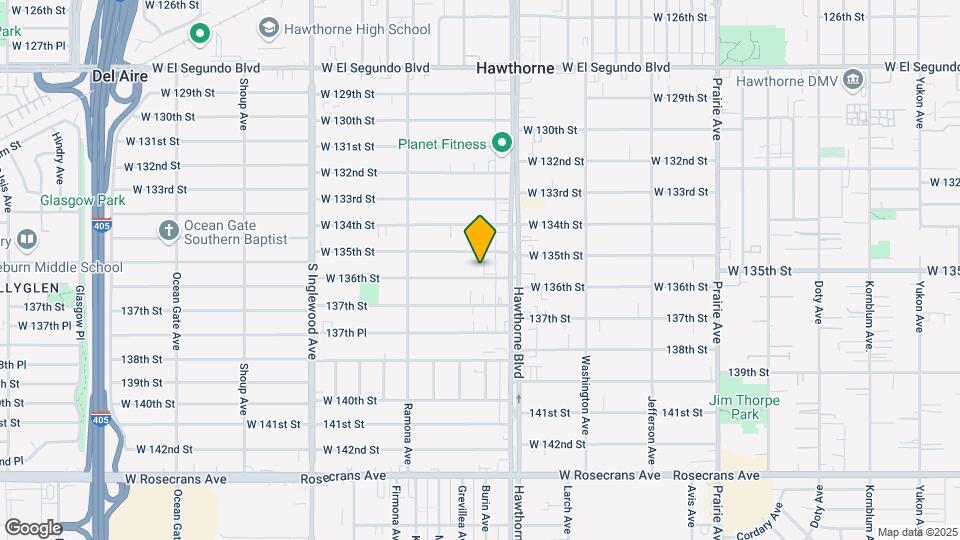 4459 W 136th St Map and Location Details