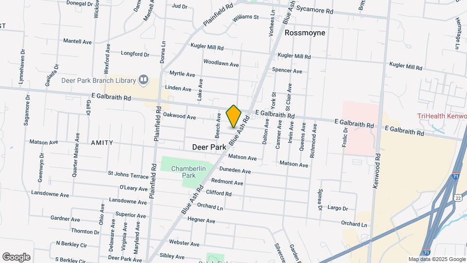 4324 Schenck Ave Mapa y Detalles de la Ubicación