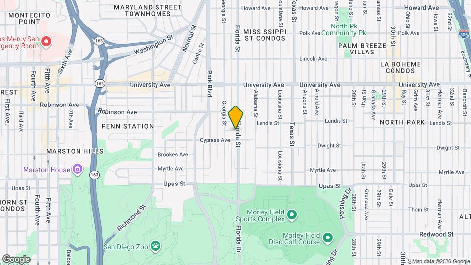 3670 Florida St Map and Location Details