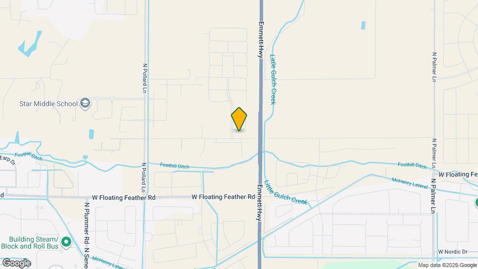 8555 W War Eagle St Map and Location Details