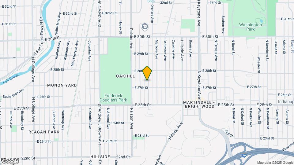 2716 Sangster Ave Mapa y Detalles de la Ubicación