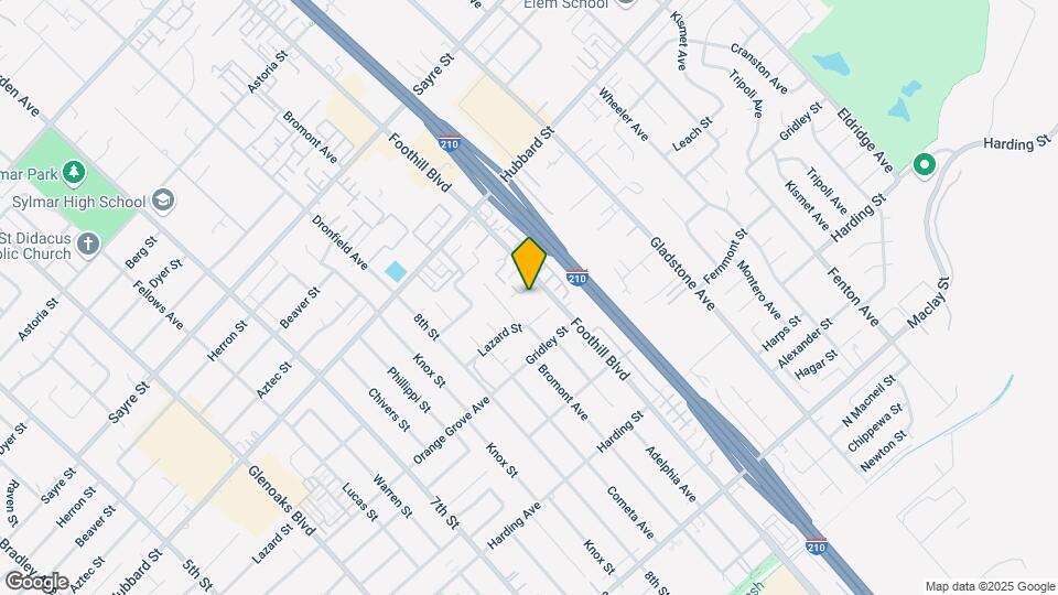 13490 Foothill Blvd Map and Location Details