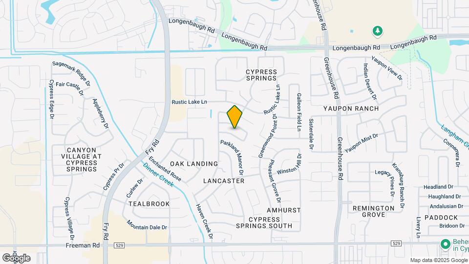 19938 Sycamore Valley Dr Map and Location Details