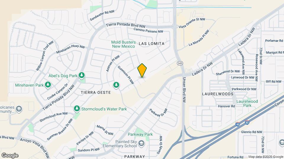 8612 Casa Vistosa Ct NW Map and Location Details