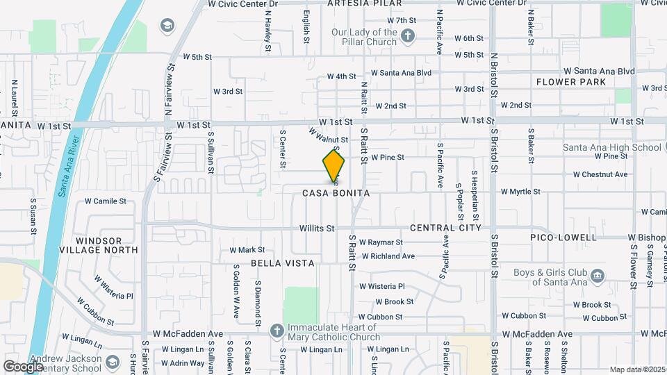 1901 W Myrtle St Map and Location Details