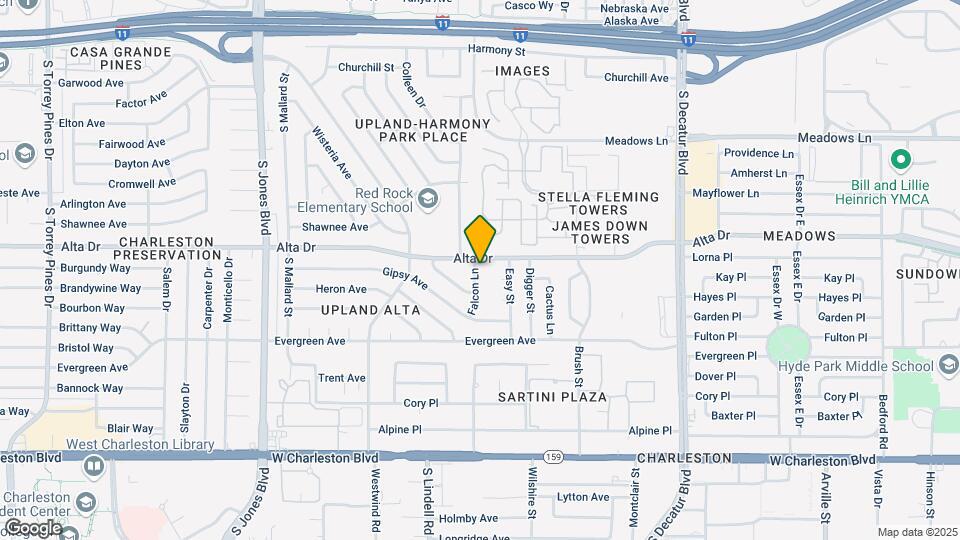 504 Falcon Ln Map and Location Details