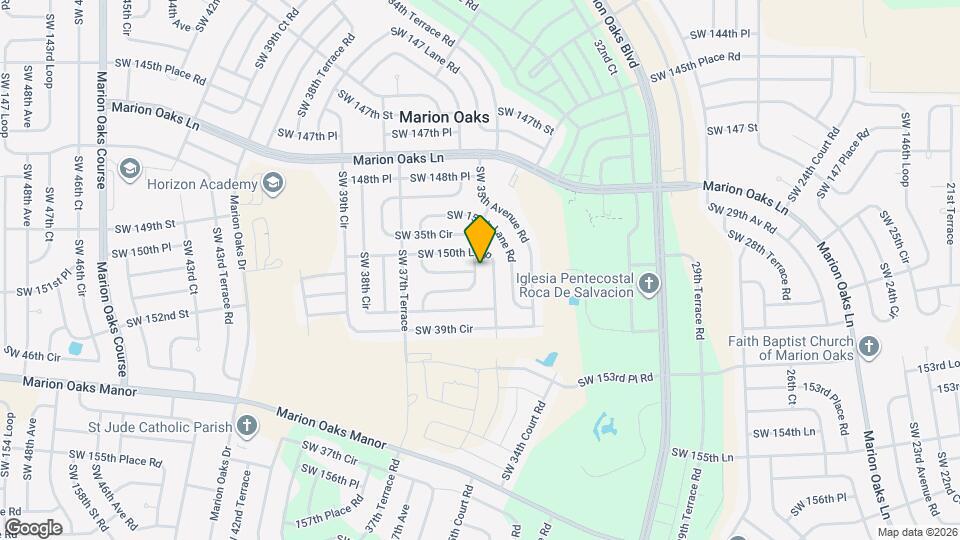 15073 SW 35th Cir Map and Location Details