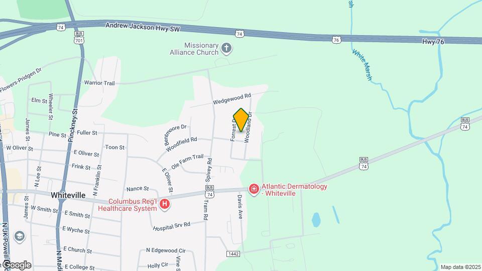 657 Wildwood Rd Map and Location Details