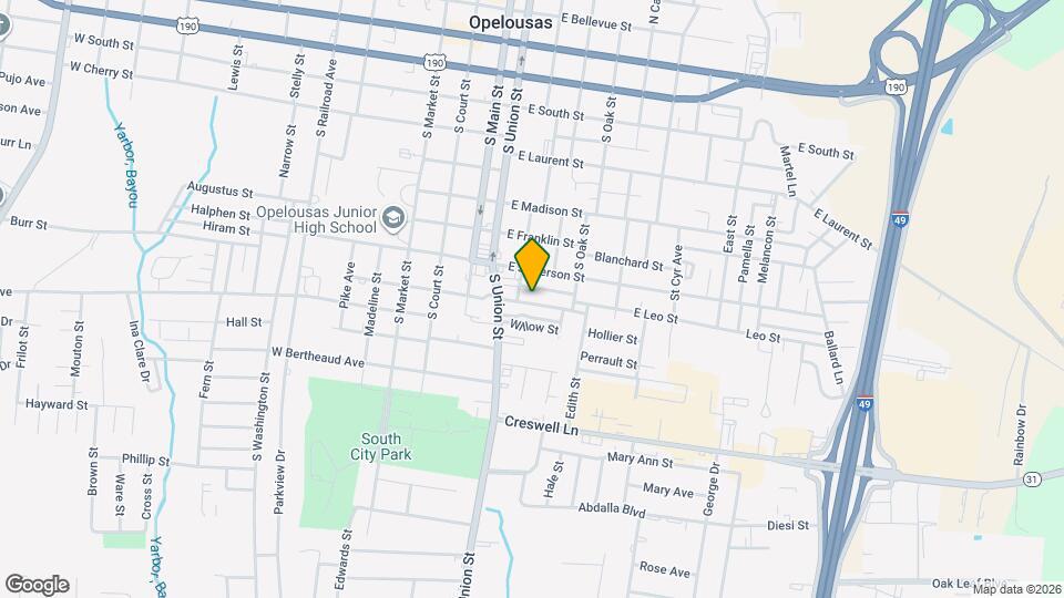 419 E Leonard Ave Map and Location Details